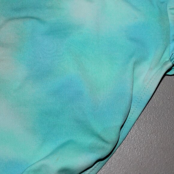 Blue 2 Pcs Justice Tankini Swimsuit Size 14 - Picture 9 of 11